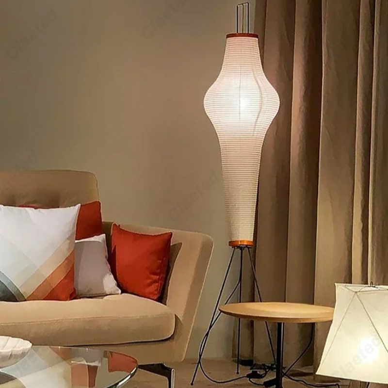 Floor Lamp Arched - 심플하고 창의적인 LED 쌀 종이 바닥