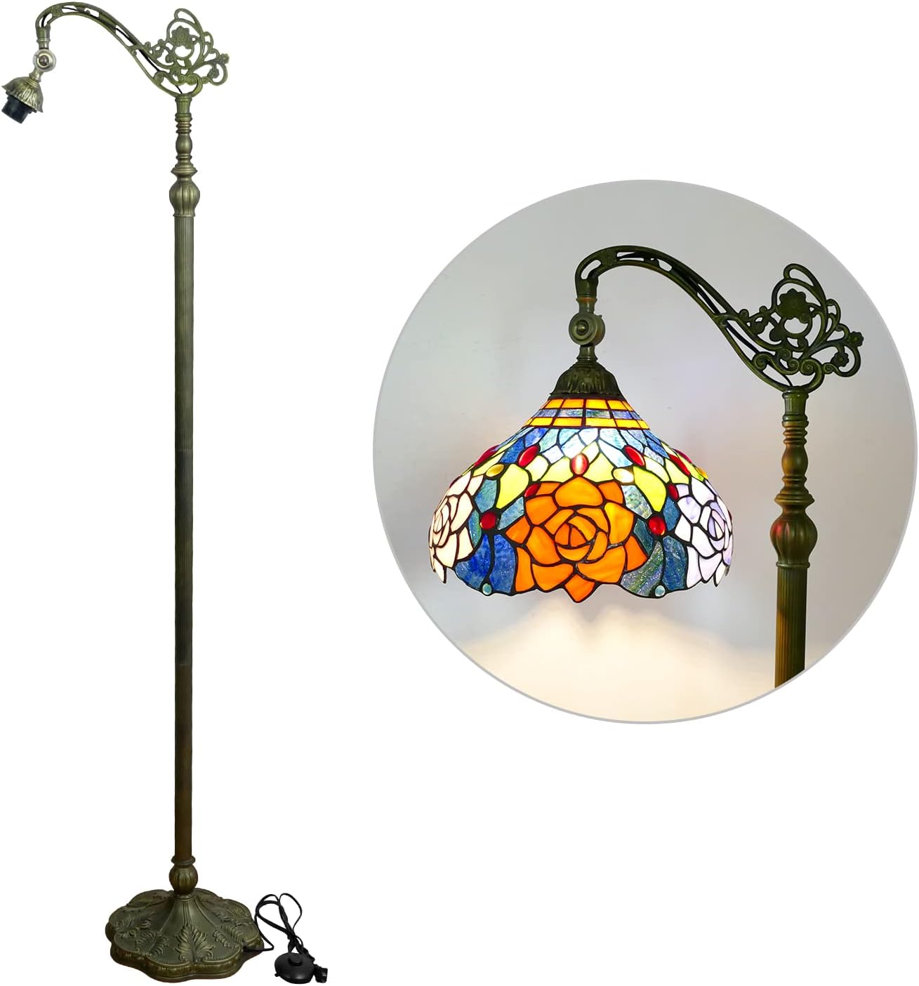 Floor Lamp Arched - @ # 현대적인 스타일의 아치형 구즈넥