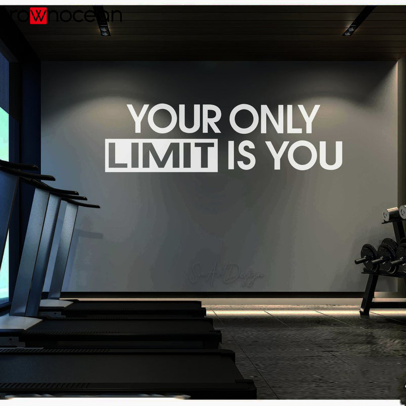 Office Furniture Usa - 체육관 벽 디자인 데칼 스티커, 사무실