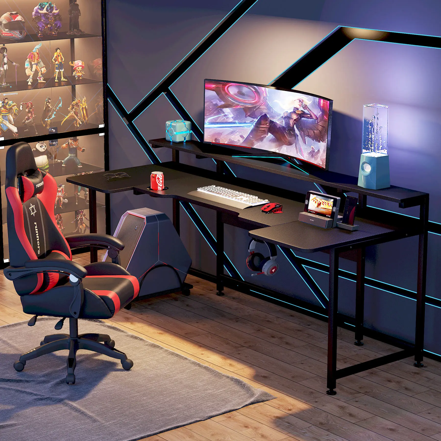 Office Furniture Usa - 미국 창고 재고 빠른 배송 U자형