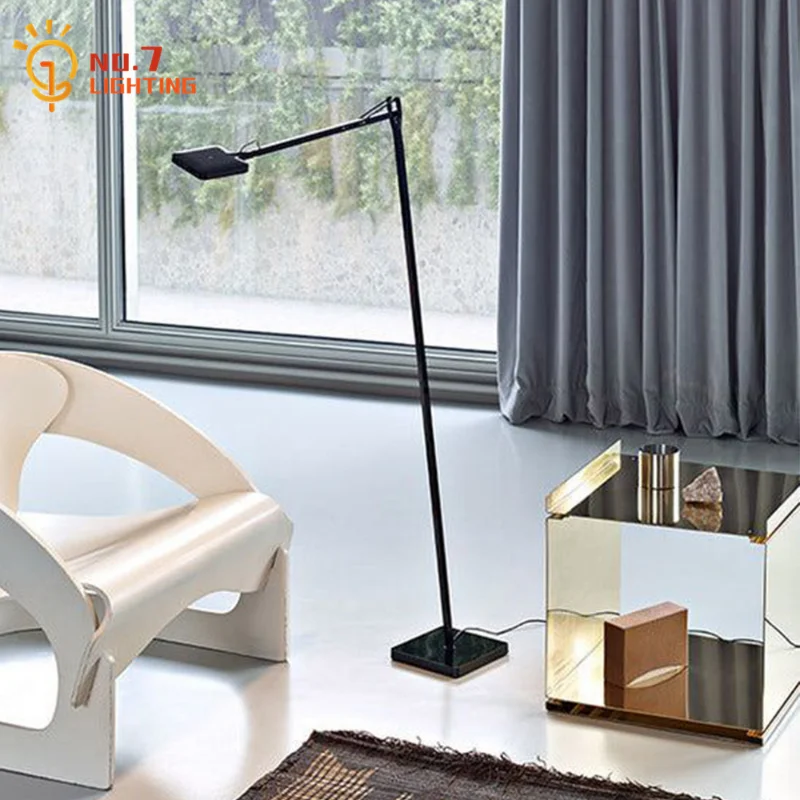 디자이너 산업용 스윙 암 플로어 램프, 디밍 터치 스위 - Floor Lamp Arched 리뷰 및 가격