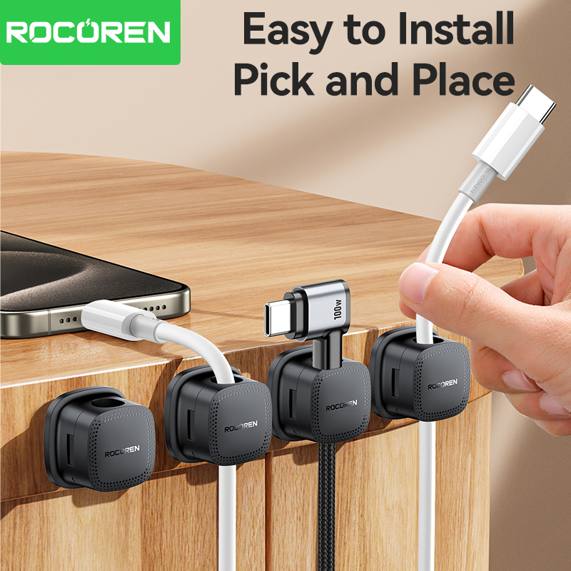 ROCOREN 30PCS 책상용 자기 케이블 정리 클립 - Pegboard Office Organizer 리뷰 및 가격