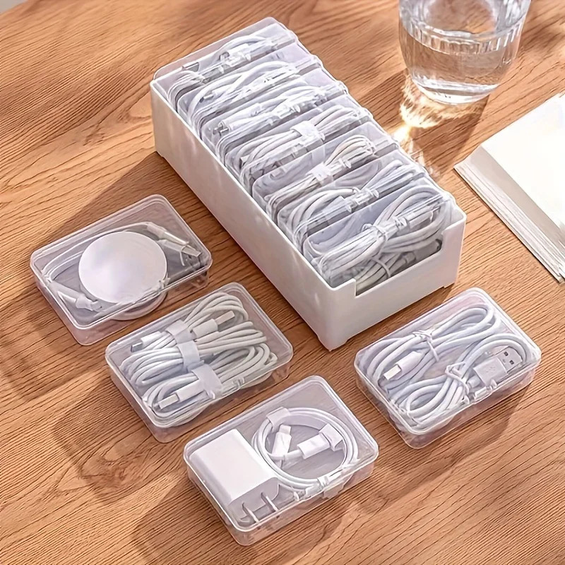 7개의 작은 칸막이 상자가 있는 데이터 케이블 보관함, - Pegboard Office Organizer 리뷰 및 가격