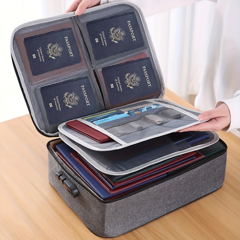 잠금 가능한 파일 보관 가방, 노트북 문서용 콤보 잠금 - Pegboard Office Organizer 리뷰 및 가격