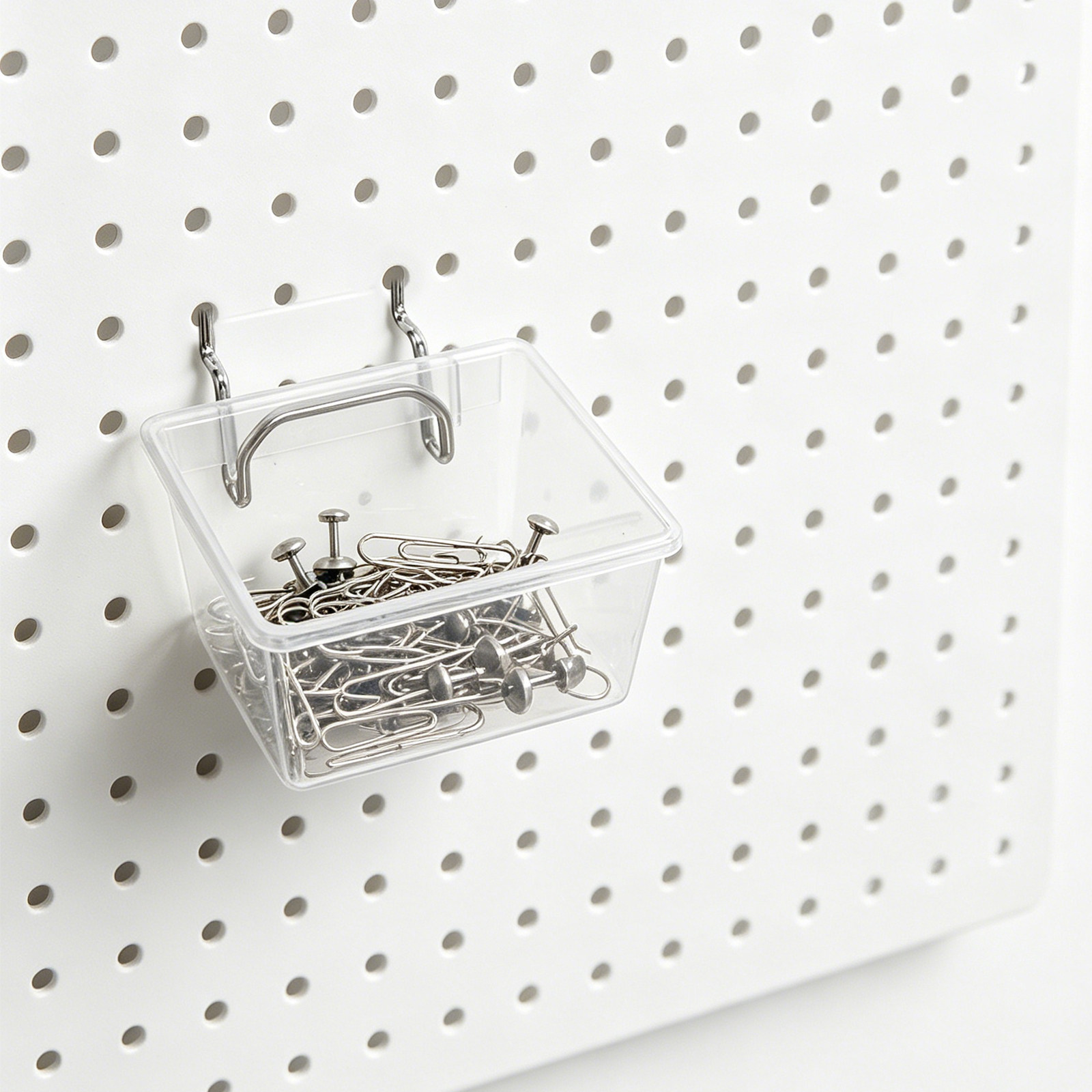 20개 페그보드 수납함 정리 키트 투명 다용도 수납함  - Pegboard Office Organizer 리뷰 및 가격