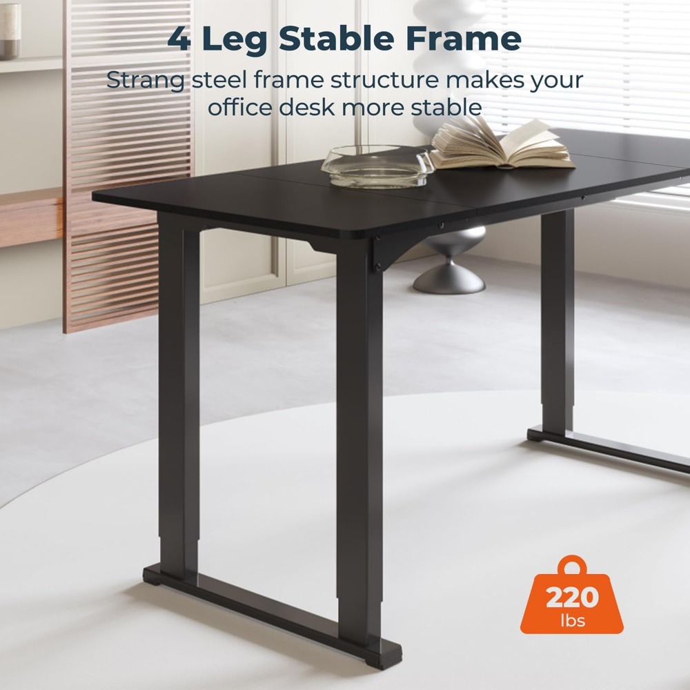 미국 배송 4개 다리 스탠딩 데스크 대형 79x31인치 - Office Furniture Usa 리뷰 및 가격