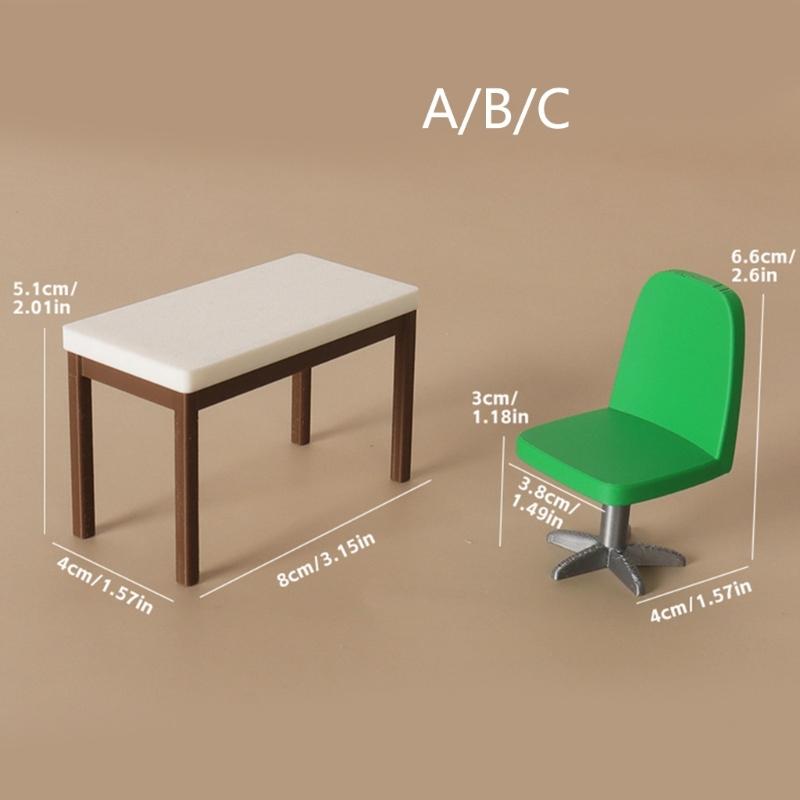 인형의 집 매니아를 위한 미니 사무실 장면 액세서리 2 - Office Furniture Usa 리뷰 및 가격