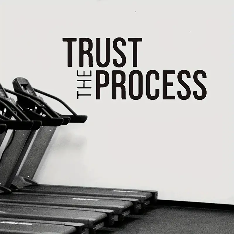 [전문적인 장식] 프로세스를 믿으세요 동기부여 벽 스티 - Office Furniture Usa 리뷰 및 가격