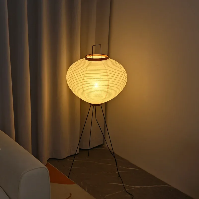 일본 노구치 아카리 라이스 페이퍼 플로어 램프, 와비  - Floor Lamp Arched 리뷰 및 가격