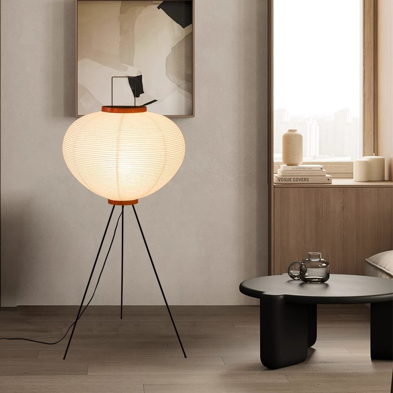 일본 노구치 아카리 라이스 페이퍼 플로어 램프, 와비  - Floor Lamp Arched 리뷰 및 가격