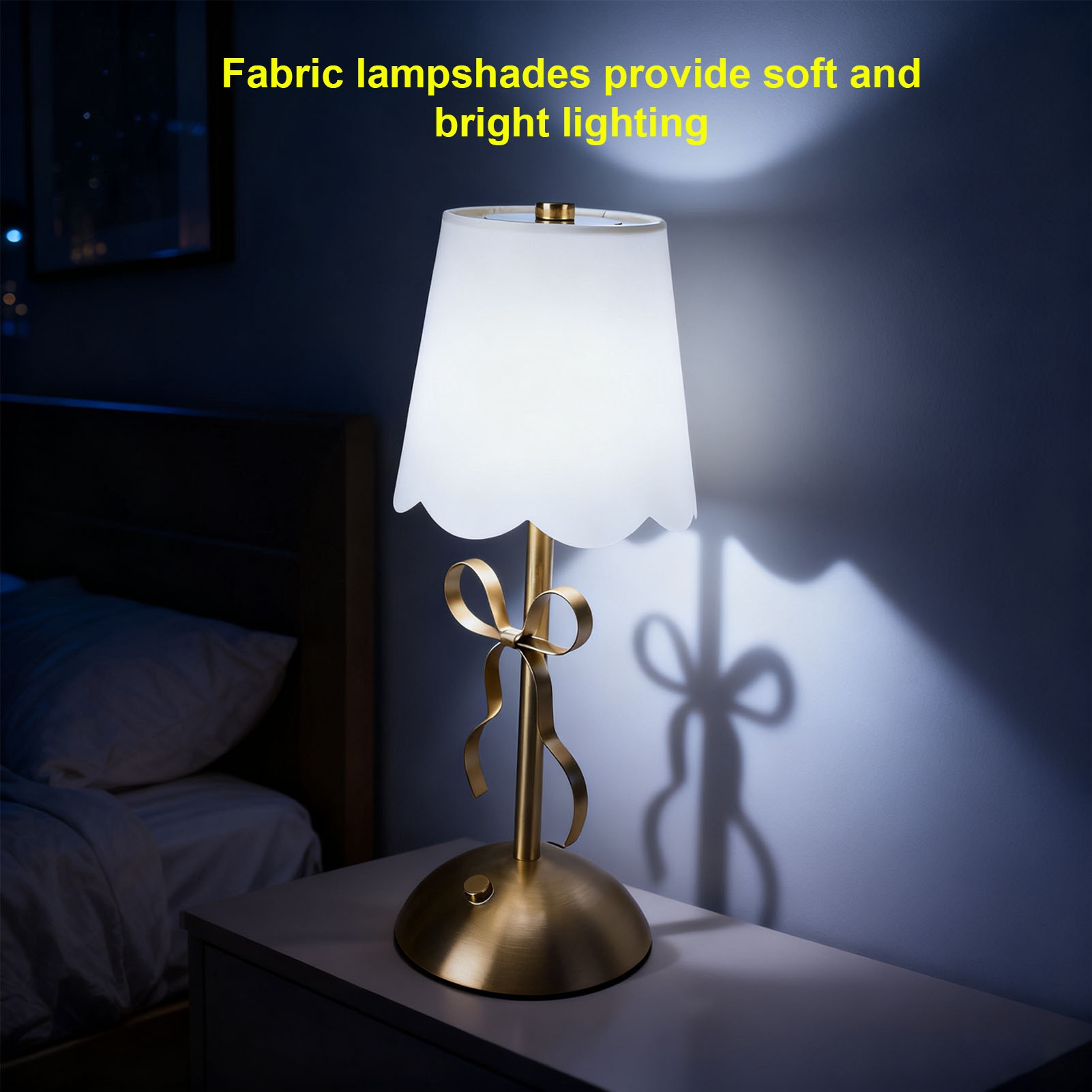 무선 보우 테이블 램프 패브릭 쉐이드가 있는 보우 테이 - Floor Lamp Arched 리뷰 및 가격