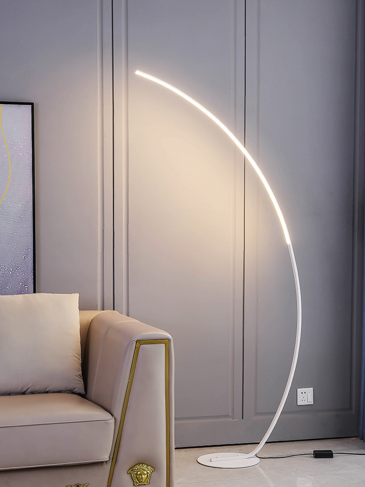 북유럽 LED 코너 조명 플로어 램프 블랙 화이트 C  - Floor Lamp Arched 리뷰 및 가격