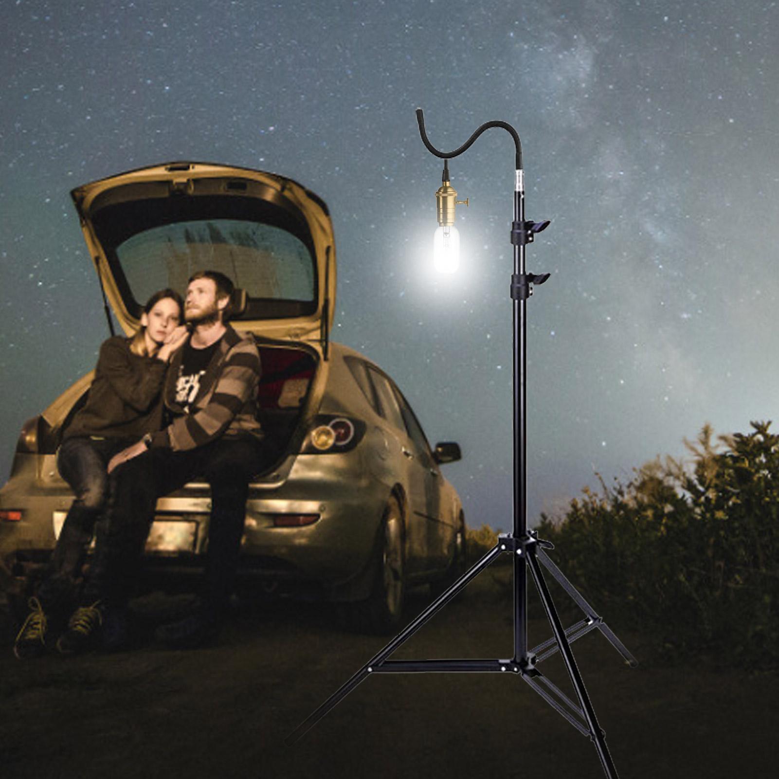 2m 캠핑라이트 스탠드 접이식 텔레스코핑 삼각대 조절  - Floor Lamp Arched 리뷰 및 가격